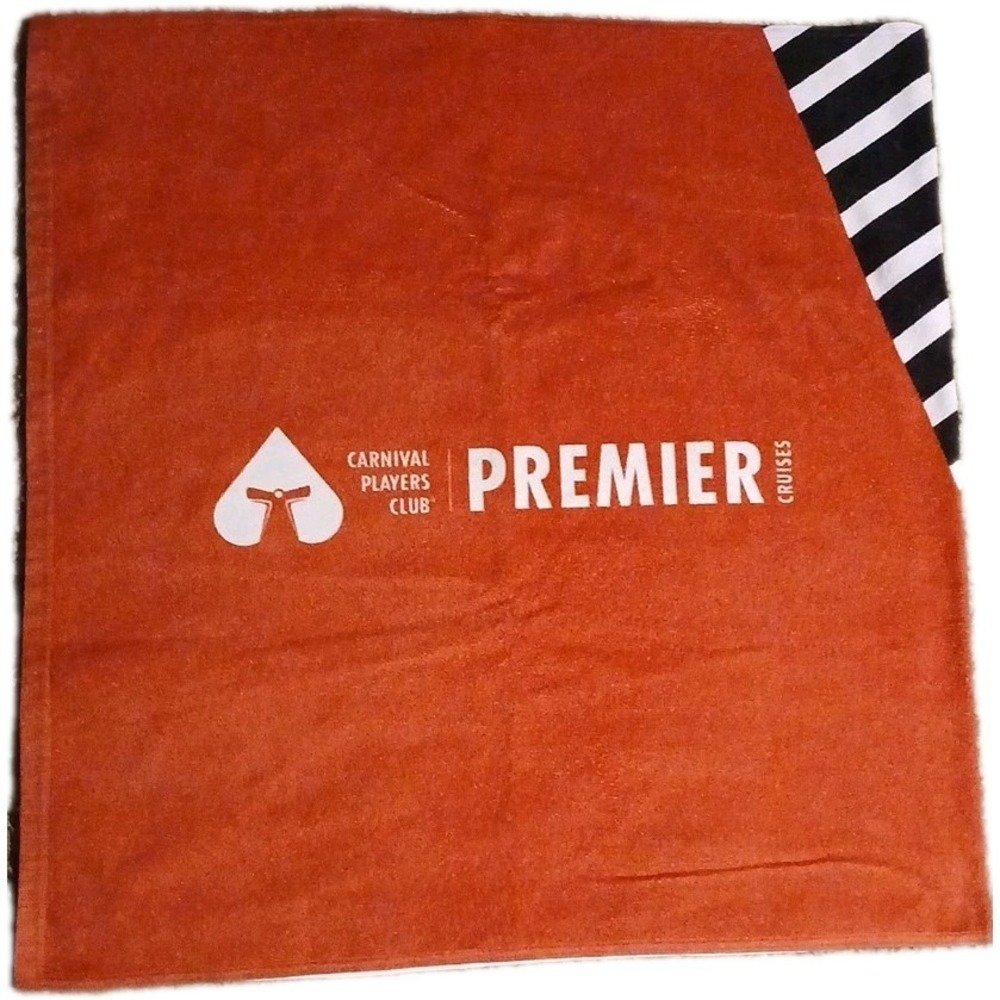 Carnival Players Club Premier Cruises Beach Towel Casino Cruise Gift